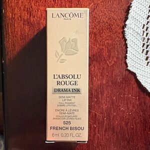Lancôme L’Absolu Drama Ink Semi-Matte Lip Ink - French Bisou